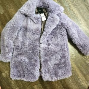 Oversized Faux fur coat